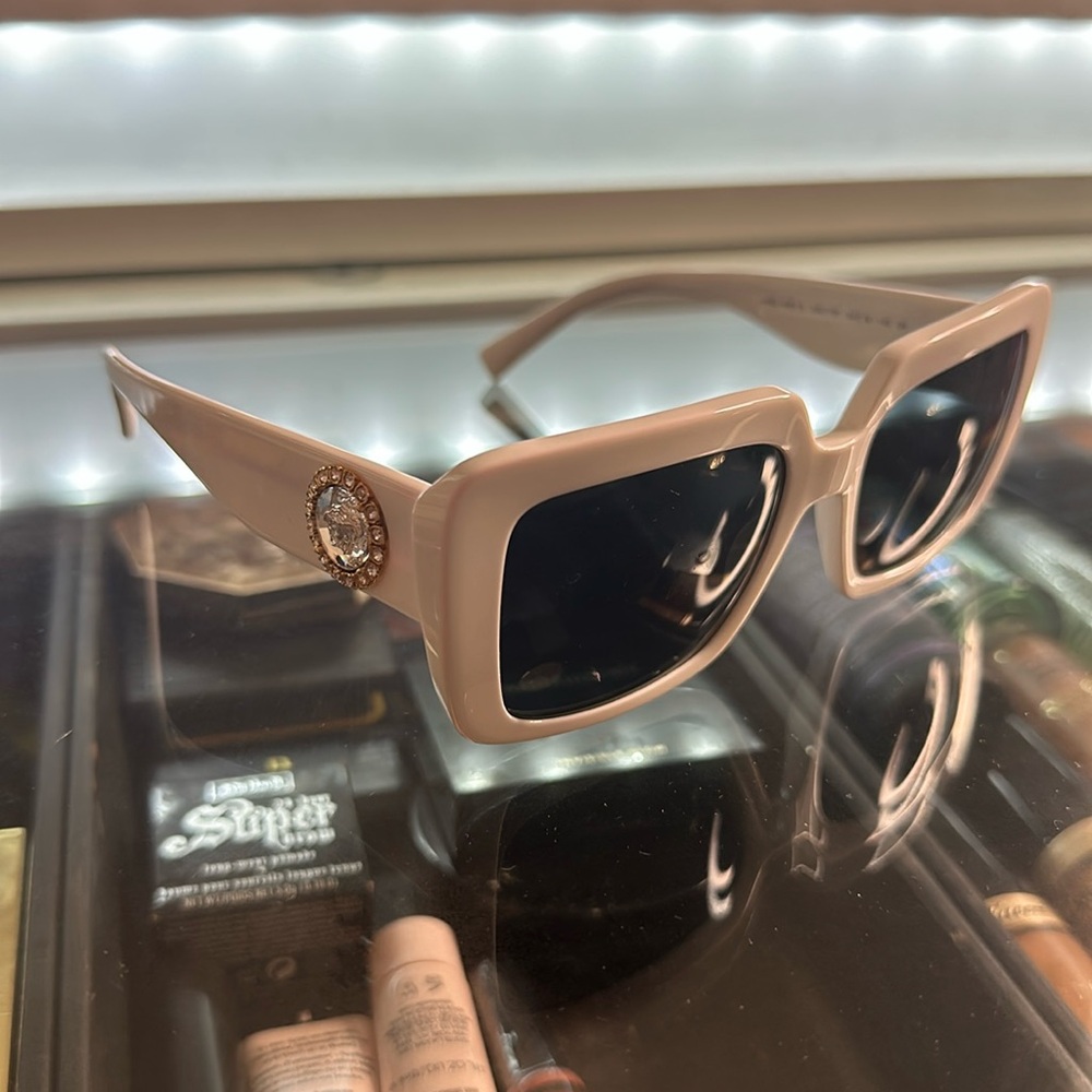 Versace Sunglasses, Small Square Frames - image 1